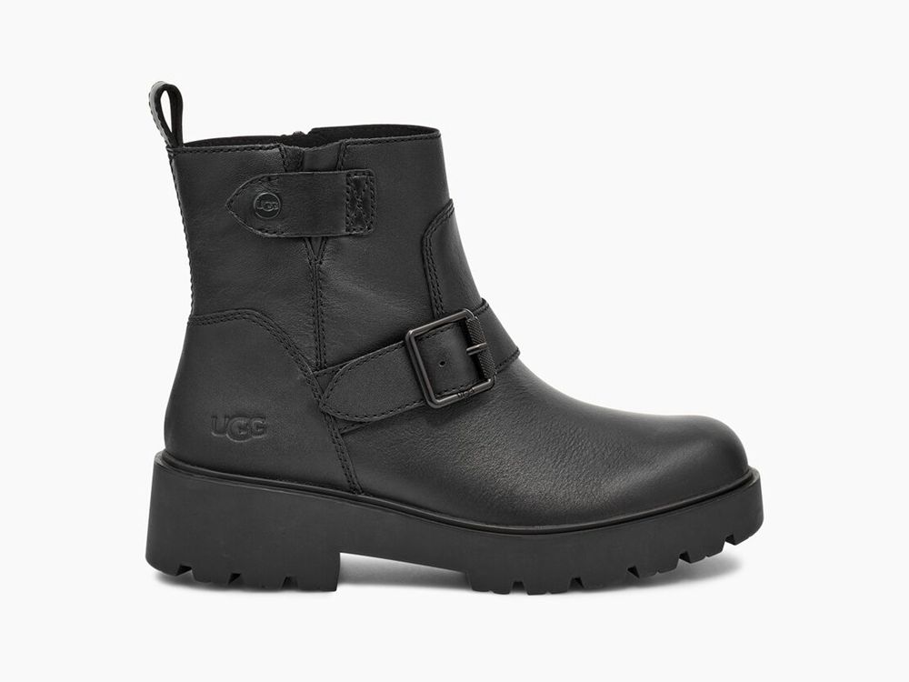 Ugg Classic Boot Womens - Ugg Saoirse Black - 160RASWXE